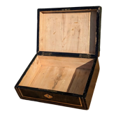 Box Napoleon III in rosewood and blackened wood
