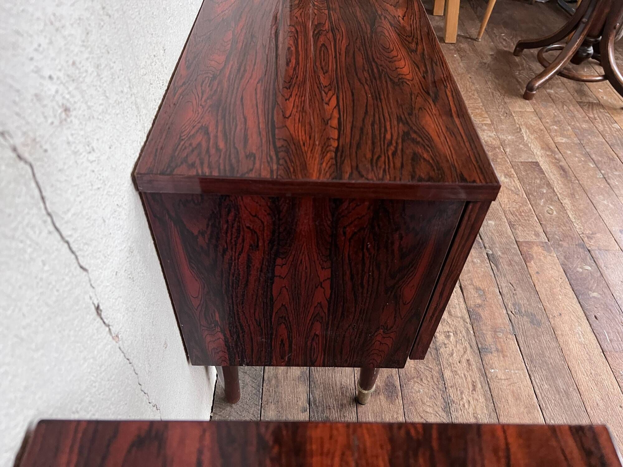 Pair of bedside tables rosewood