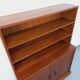 Vintage teak storage bookcase from the 60s