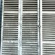 Set of 2 pairs of 19th century solid oak shutters