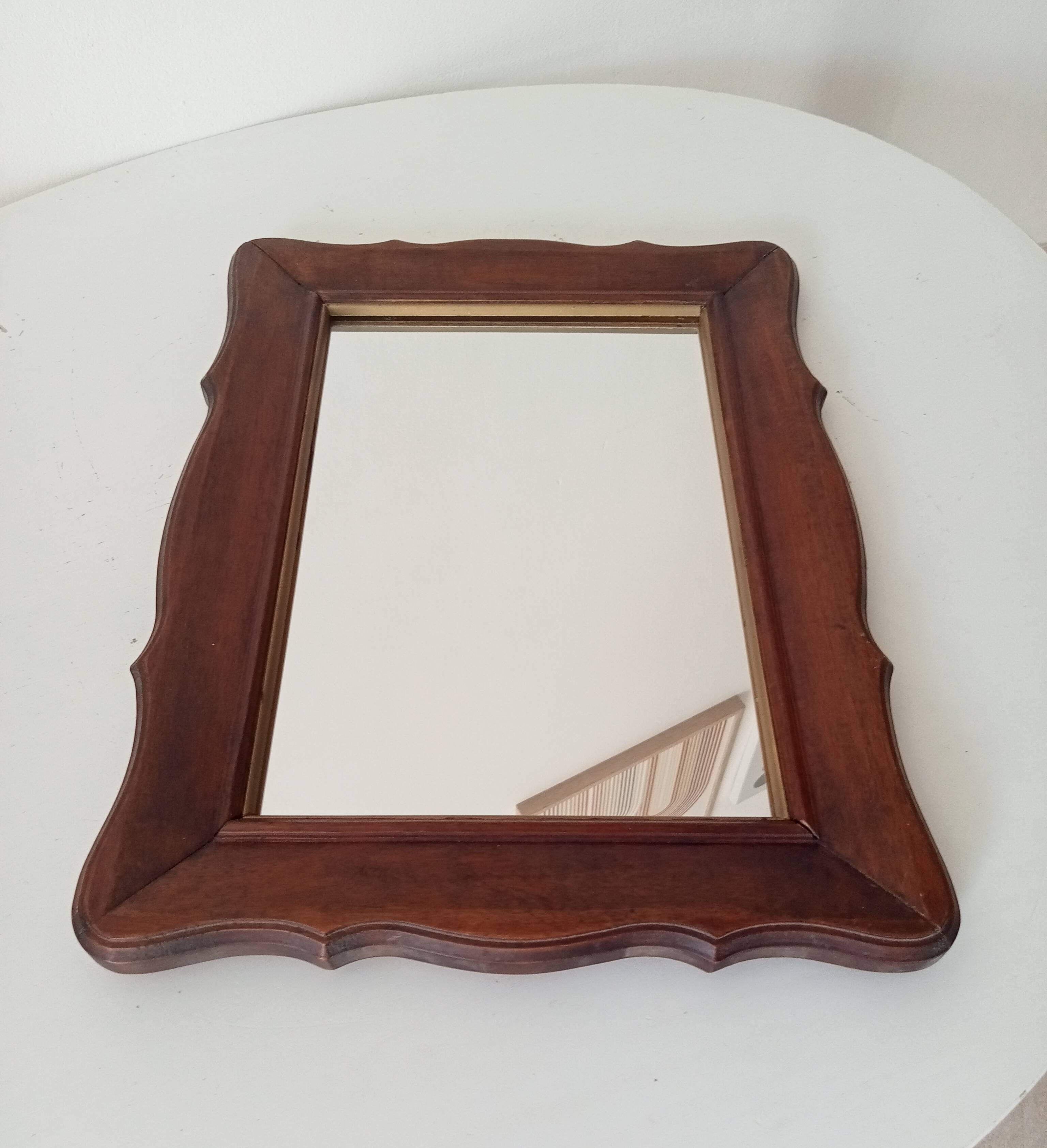 Rustic vintage mirror chic countryside