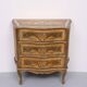 Italian Vintage Wooden Florentine Chest Of Drawers 1970s