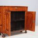 Antique mahogany sideboard with oak inlays, late 19th century.