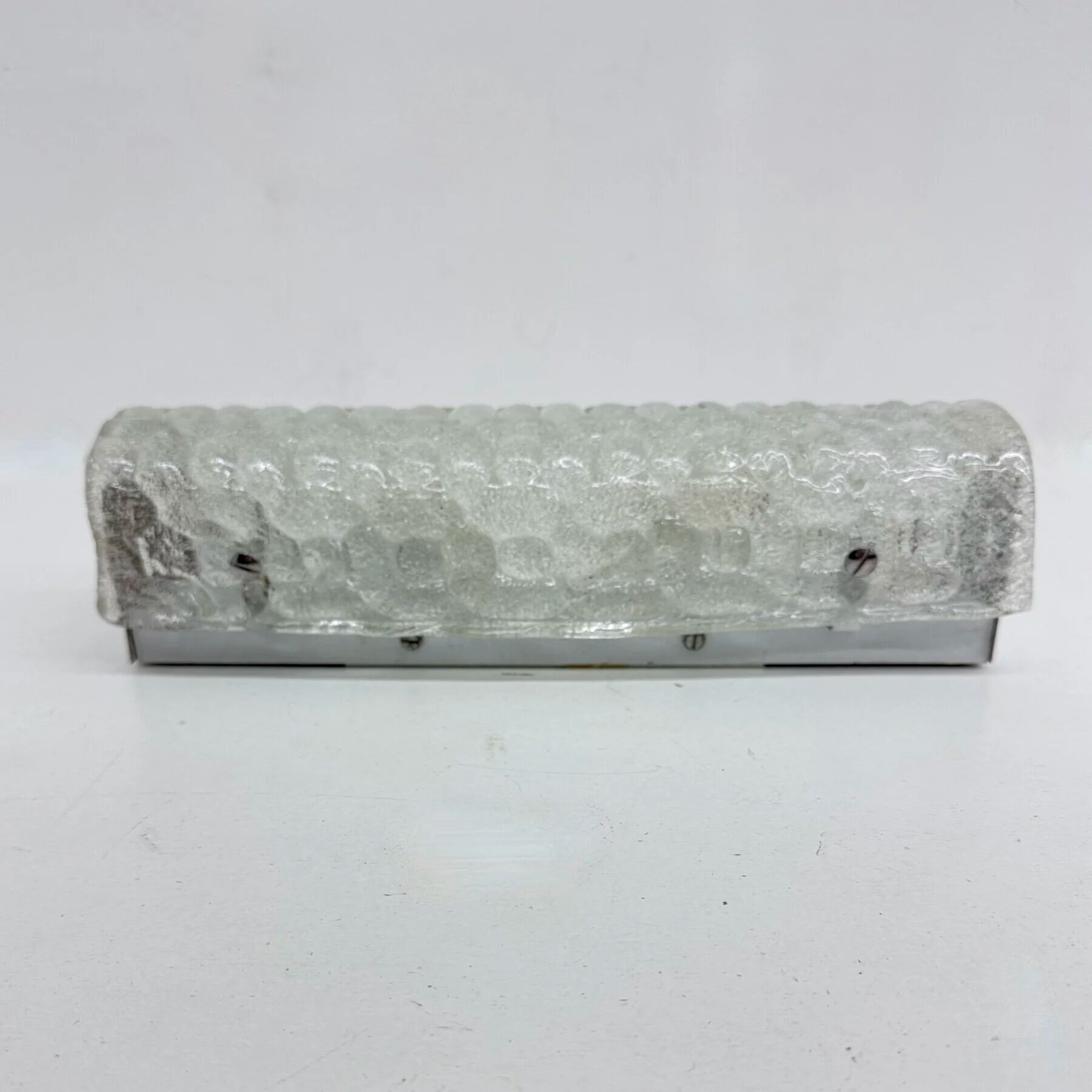 Mid-century Hustadt Leuchten design Murano glass wall sconces, Germany, 1970s
