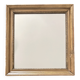 Small antique mirror - gilded wood