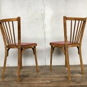 Pair of baumann bistro chairs