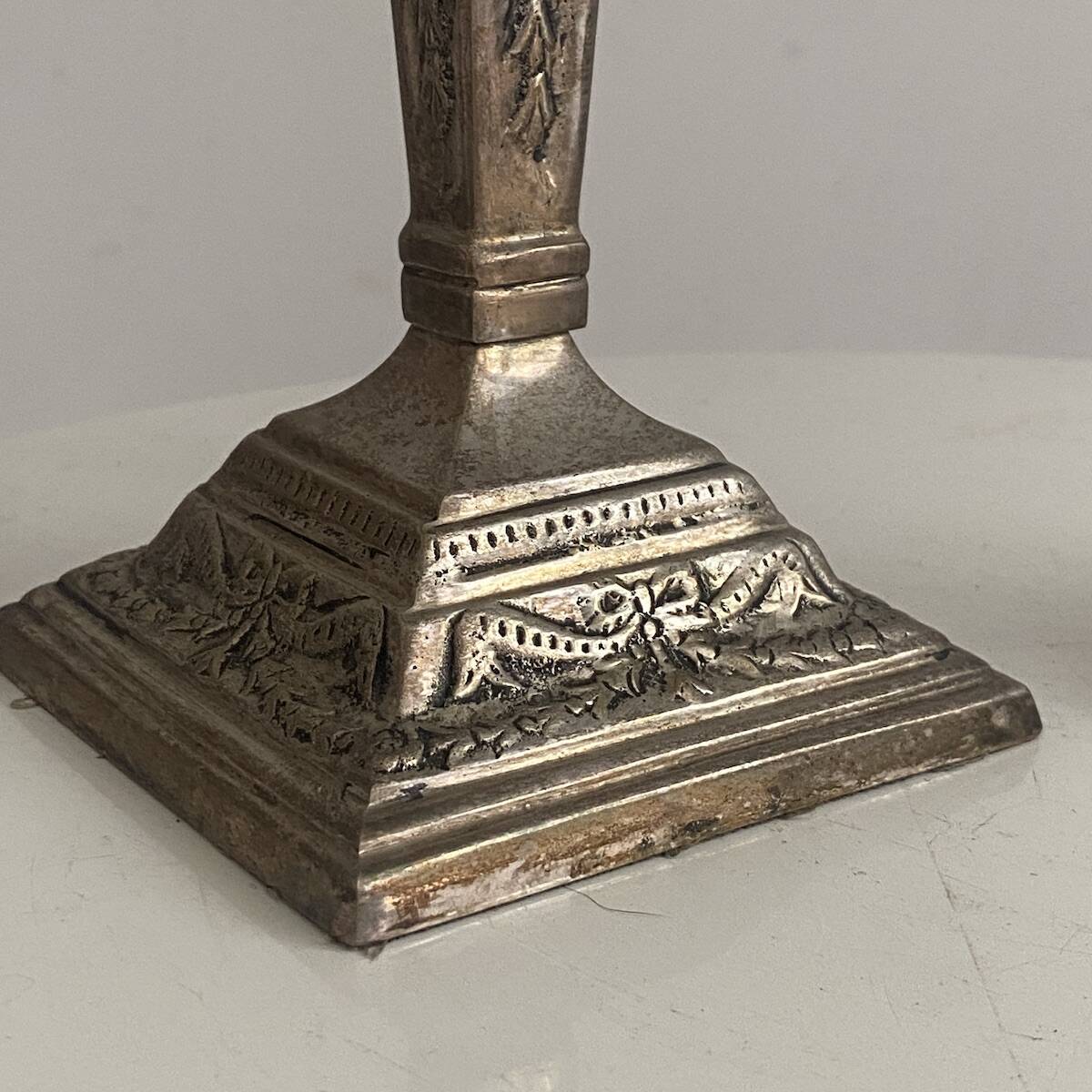Pair of Victorian Silver-Plated Candelabra