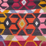Old Oriental carpet kilim Anatolia 300 x 155 cm