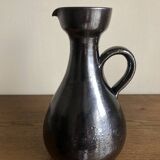 Robert Picault ceramics, black glazed earthenware, 1960