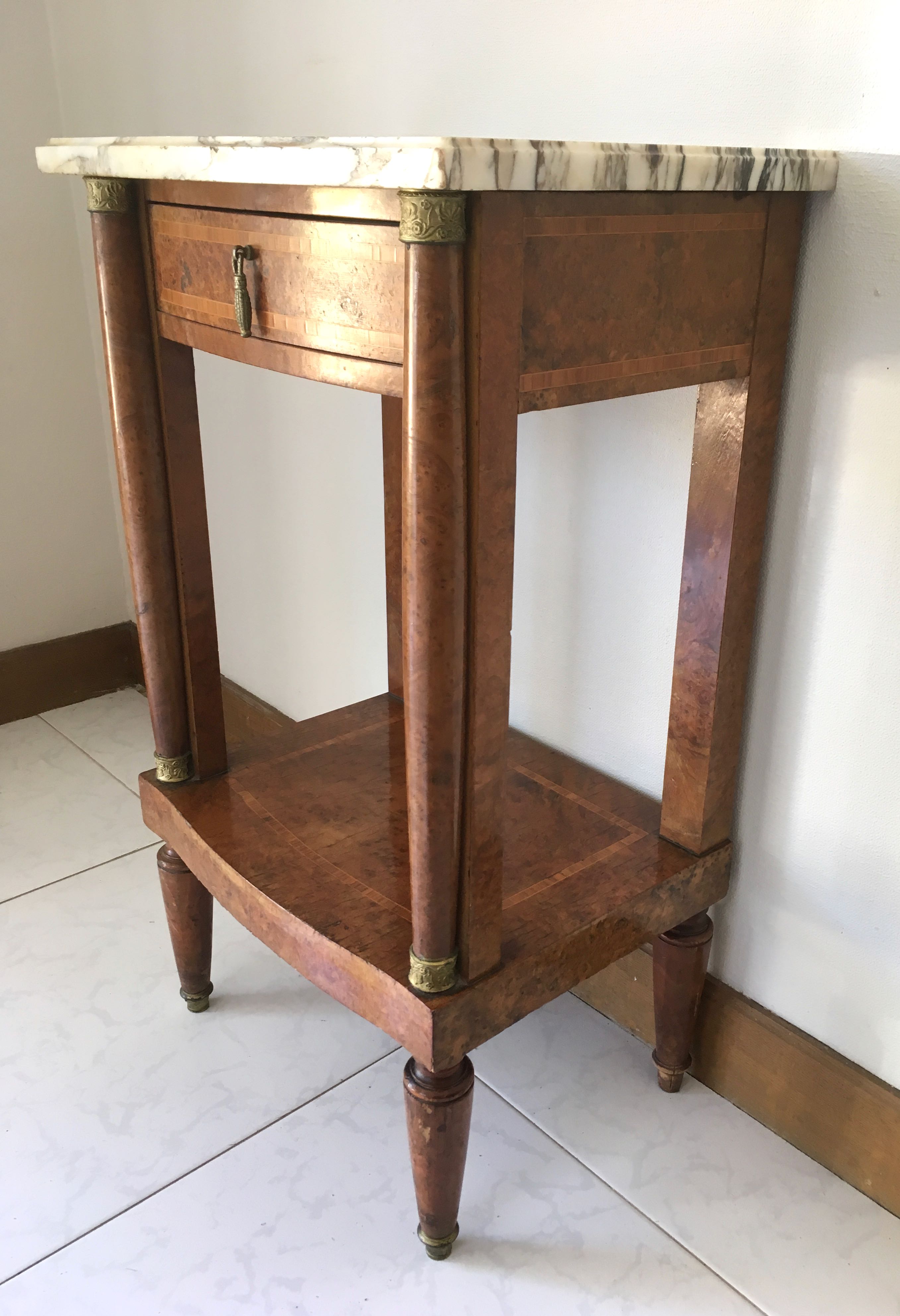 Console or bedside art nouveau