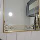 Eglomise brasserie mirror, late 19th century