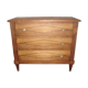 commode chêne du XIXème avec ornements bronze