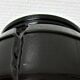 Champagne bucket design black glass in the shape of a 70s cork