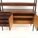 Scandinavian mahogany secretary desk, Sweden, 1950