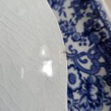 Lunéville blue English dinner plates