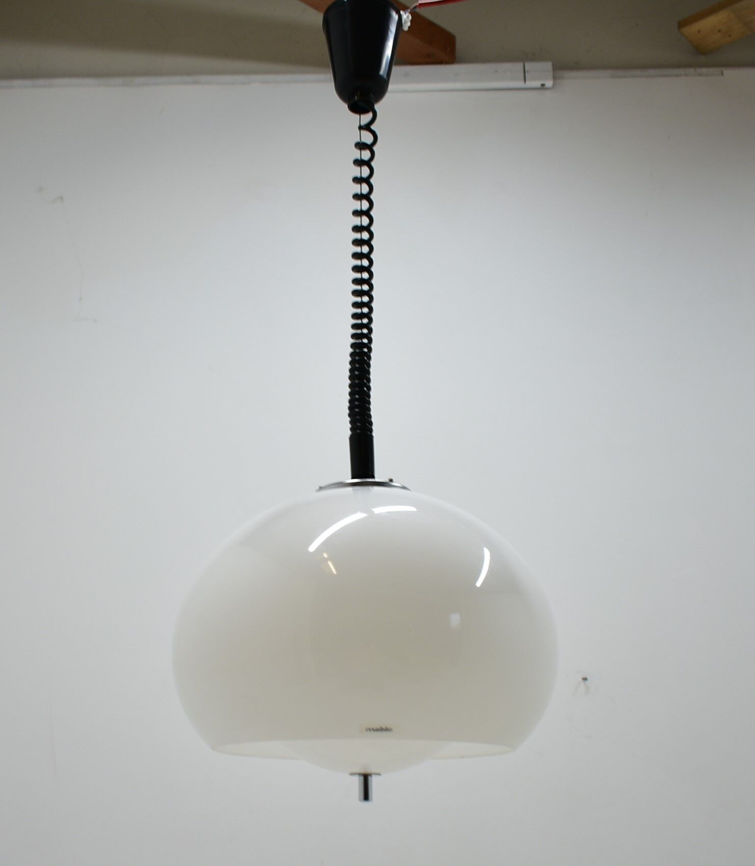 Midcentury Pendant Meblo, Design Harvey Guzzini, Italy, 1970s