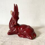 Ceramic gazelle, 1930s-40s