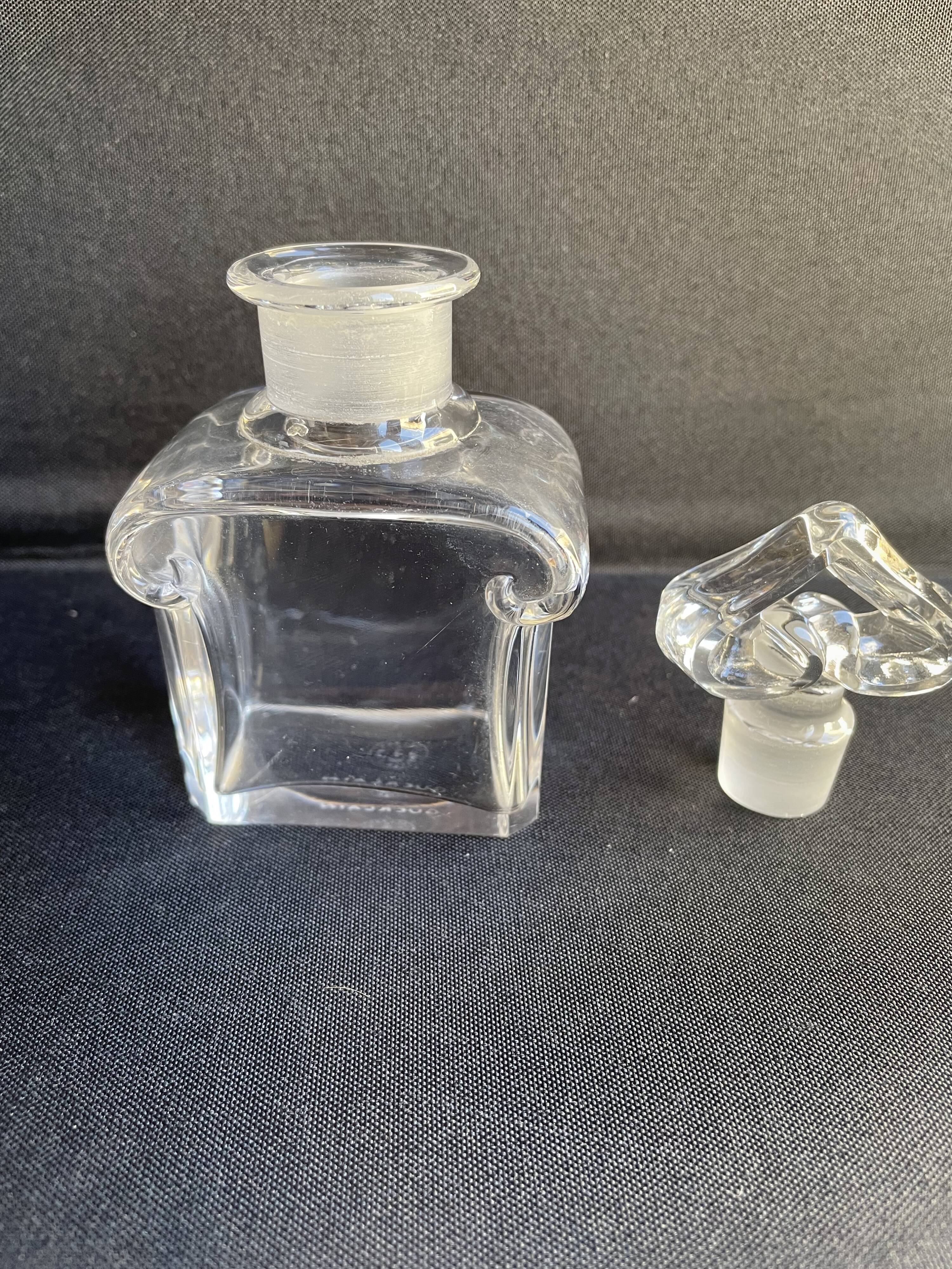 Georges Chevalier - Baccarat - Empty perfume bottle in Cut crystal