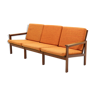 Teak 3Seater Capella Sofa by Illum Wikkelso for N. Eilersen, 1960