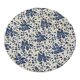 Blue Flower Plates Tudor Royal Grindley