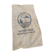 Old potash jute canvas bag from alsace