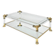Table basse en plexiglas style Hollywood Regency