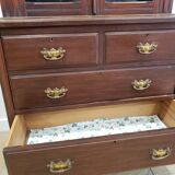 George III English commode library