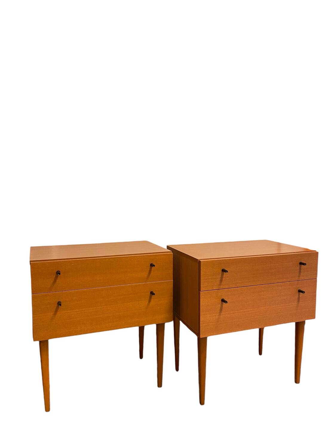 Pair of bedside tables/nightstands 1960