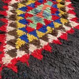 Carpet berbere boucherouite 80x245 cm