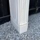 Louis XVI Style Fireplace in Carrara Marble Circa 1880