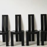 Set of four chairs by Pietro Constantini to Ello, Italy, 1970s