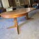 Table extensible Baumann en teck des années 60, (2 rallonges)