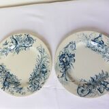 2 flat plates vintage K&G Luneville hunting model 220540