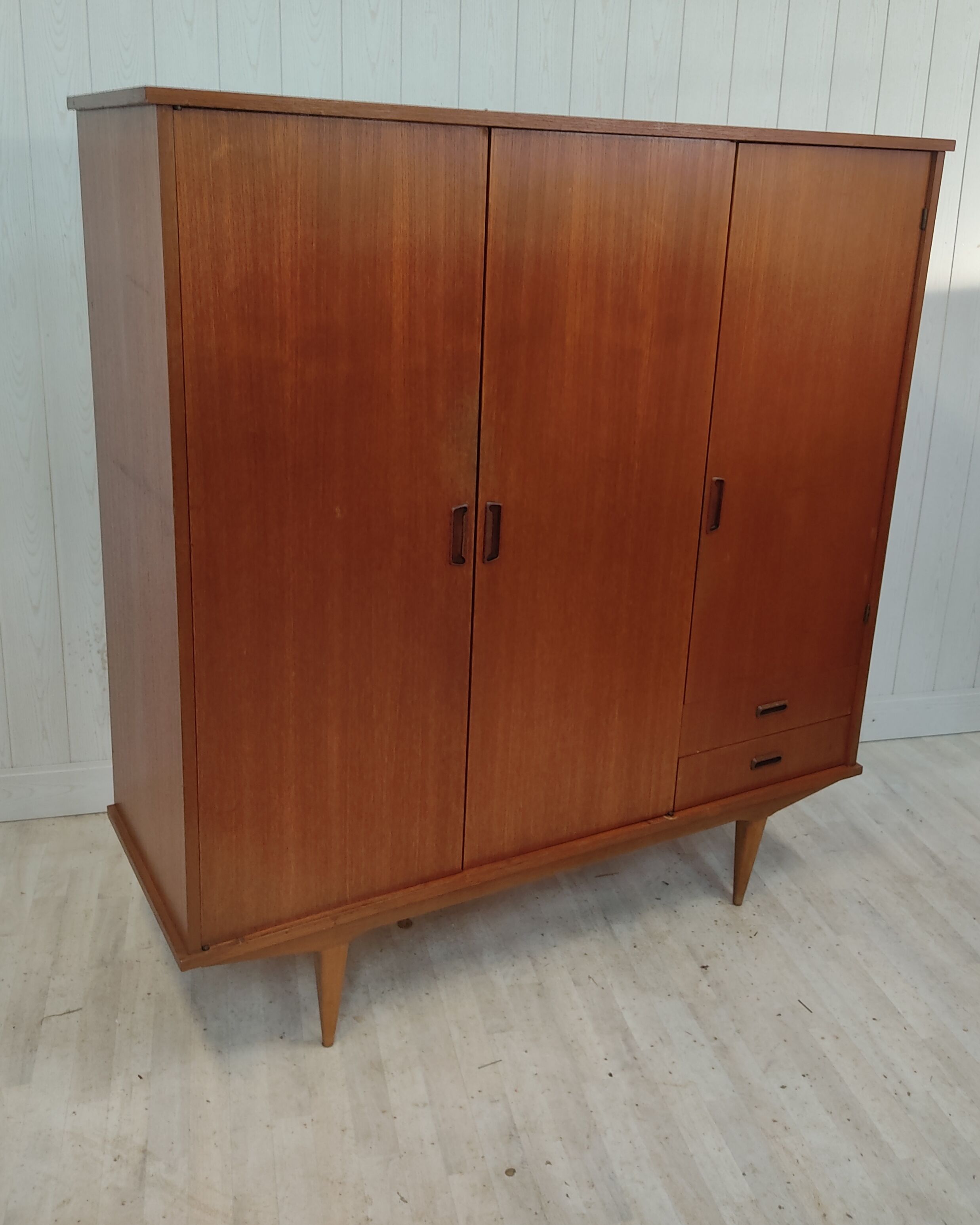 Scandinavian-style teak cabinet