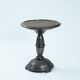 Dutch Art Nouveau occasional table with floral relief decor, 1920s