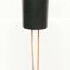 Mid-Century Swiss Space Age Plastic & Plywood Pendant Lamp from Temde, 1960s