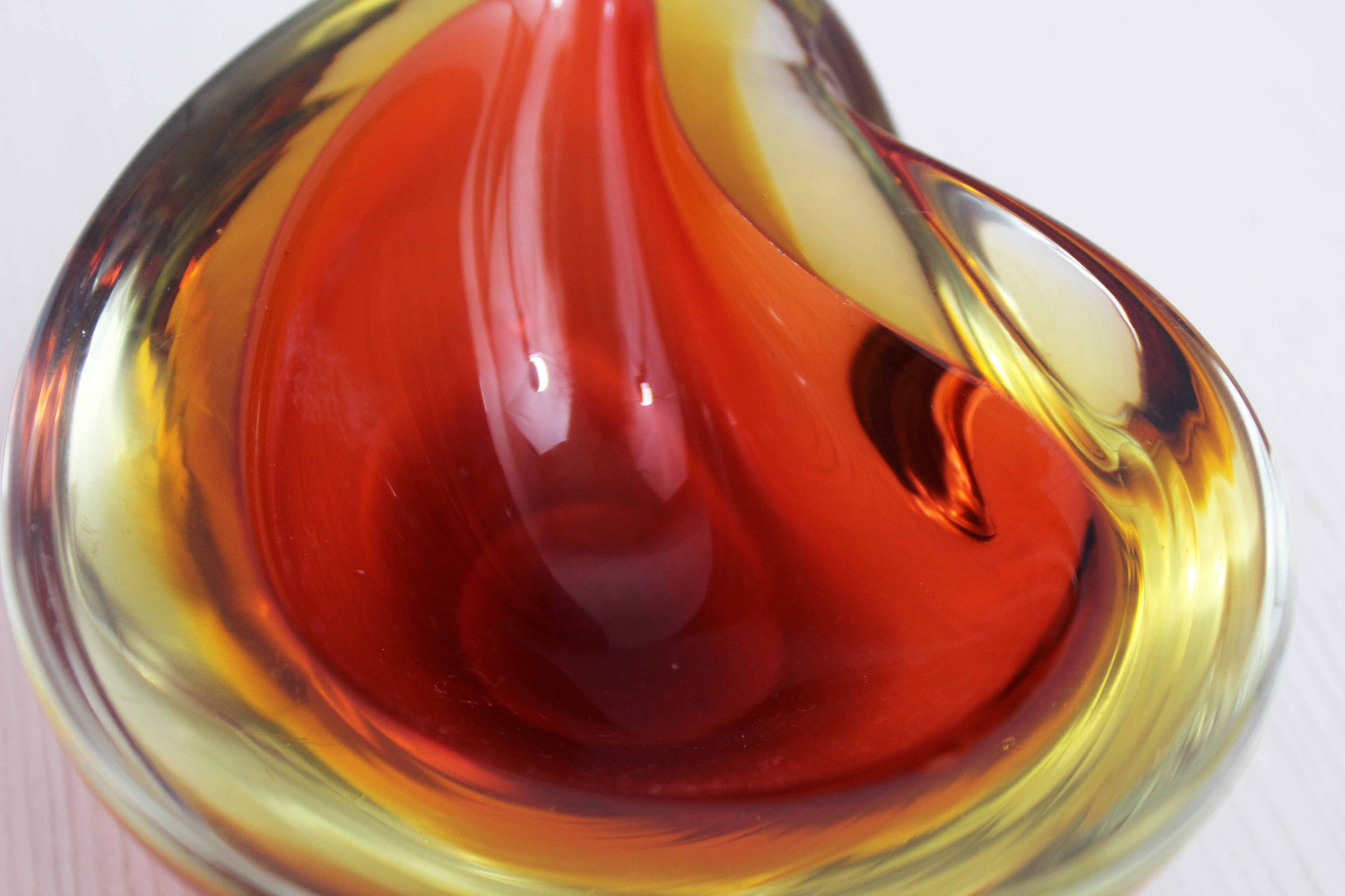 Murano glass ashtray