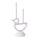 “Cui-cui” plaster lamp. Work of a French artist in small series.