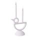 “Cui-cui” plaster lamp. Work of a French artist in small series.