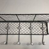 Wall coat rack