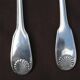 Christofle serving cutlery (fork / spoon) vendôme shell
