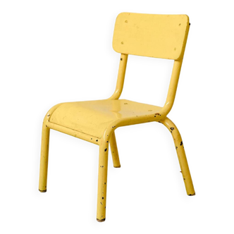 Yellow children's chair