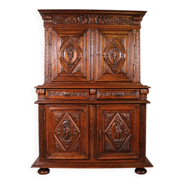 Buffet Renaissance Representing The Four Seasons Circa 1580 - France
