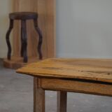 Mid-century organic Scandinavian coffee table, wabi-sabi style, made in the 1960s.