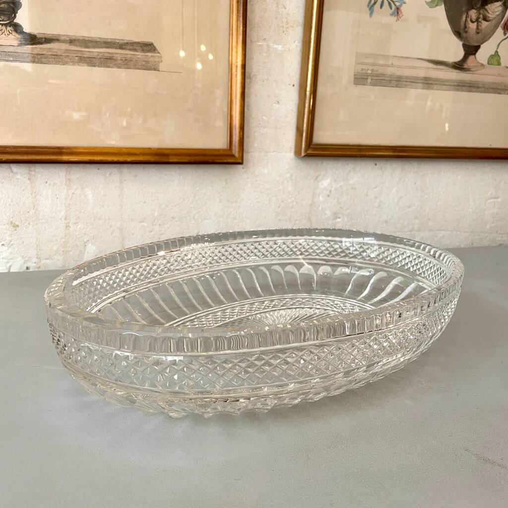 Baccarat crystal centerpiece