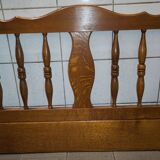 Head and footboard + box spring + bedside table
