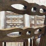 Set of 6 19th century English oak chairs