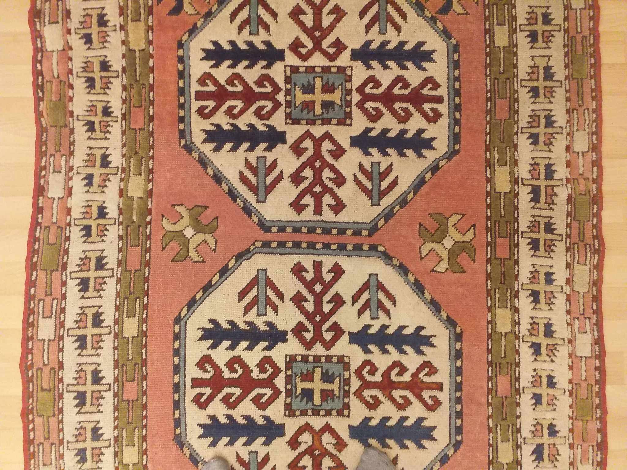 Handmade Kars Anatolian rug 192x133cm