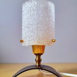 Plexiglas and perspex tripod lamp, 1950.