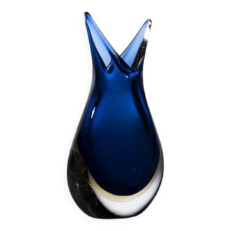 Murano Sommerso vase vintage Italy